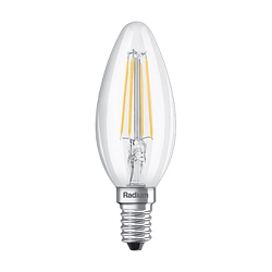 LED Filament Kerzenform ESSENCE  CANDLE C40 DIM 927/C, E14, 3.4W 2700K 470lm 300, CRi >90, dimmbar, klar