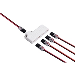 distributor POWER DISTRIBUTOR 4PORT P1 IP20 4-fold, 2-pole