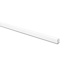 Bodeneinbau-Aluminium-Profil SMALL FLOOR F 21/27 1M, grau, Abdeckung wei matt