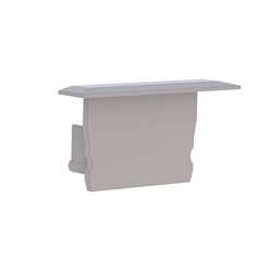 Endkappe fr Radium Aluminium Flgel-Profil SMALL WING, Kunststoff