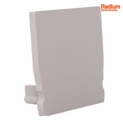 Endkappe fr Profil + Cover S, Endcap SMALL U-Profil 17.3/18.3, grau
