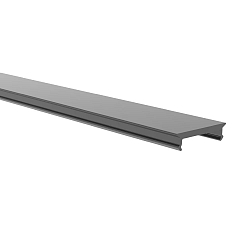 Abdeckung fr Profil SMALL 16.4/4 C1, Lnge 2m schwarz