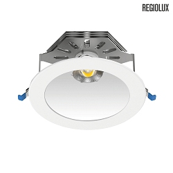 LED Einbau-Downlight CHANGY-TB, IP40, TriZone-Linse + Nimbus-Effekt, UGR<10, DALI2 schaltbar, wei, 43W 4000K 4200lm 60