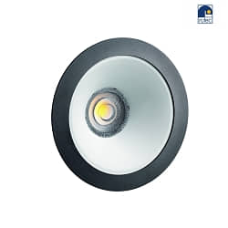 Downlight CYRA L ECO REFIT controllabile da DALI IP20, Verniciato a polvere, Nero dimmerabile