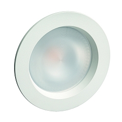 Luce da incasso SILMA LED rotondo IP40, Opale, Bianco  784lm 2900-3100K CRI 80-89