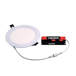 ceiling recessed luminaire TALAN XS round, rigid IP44, powder coated, white 