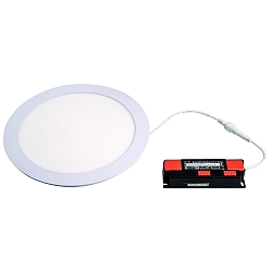 ceiling recessed luminaire TALAN M round, rigid IP44, powder coated, white 