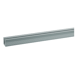 Aluprofil 8/9, 2 Meter, Aluminium