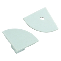 Endkappe Einspeisung f�r RU-65655 + RU-65312, Aluminium