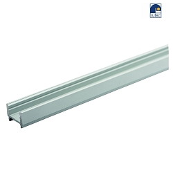 Aluprofil flach 18/12, 2 Meter, eloxiert