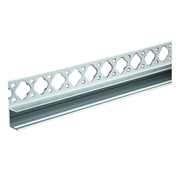 Aluminium flush-mounted/tile profiles 16/11U, 2m