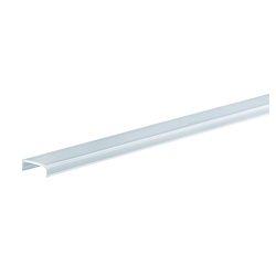 Profil Abdeckung, matt, 16/11U, 2 Meter, wei