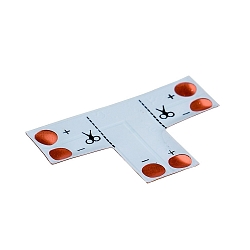 T/corner-Platine unicolour, 10mm, IP20, for VARDAflex LED-Strips