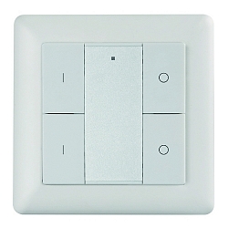 Interrupteur mural radio 2 ZONES 2 canaux