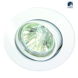 Luce da incasso MR11 girevole IP20, Lucido, Bianco