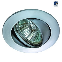 Alu die-cast Recessed spot for MR16, swivelling, IP20, chrome matt
