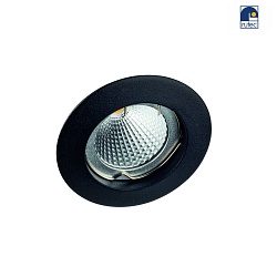 recessed luminaire MR16 rigid IP20, mat, black