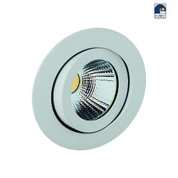 LED Einbaustrahler TALU, IP20, 350mA (exkl. BG), 8W 2700K 694lm 40, CRi>90, dimmbar, schwenkbar, wei matt