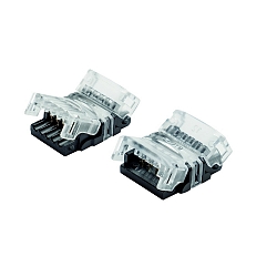 Connecteur VARDAFLEX 1.2CM - PUSH (RU-70500 + RU-70537) lot de 1, 5 ples, RGBW, noir, transparent