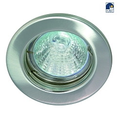 Recessed spot for MR16, fixed, IP20, iron brushed