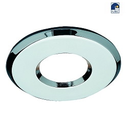 Recessed spot, fixed, IP44, chrome