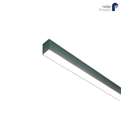 LED Deckenleuchte / Pendelleuchte IRIMA A, IP20, 230V, inkl. Baldachin + UGR-Folie, Weialuminium, 33W 4000K 60