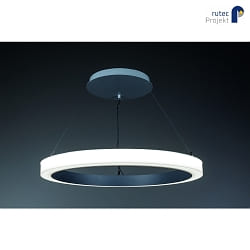 Luminaire à suspension AULE-1025 CASAMBI CANOPY forme de l'anneau, Casambi IP20, blanc trafic gradable
