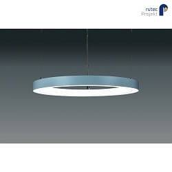 Luminaire à suspension CORMA-1055 DALI contrôlable par DALI, forme de l'anneau IP20, blanc trafic gradable