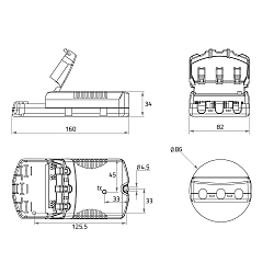 LED driver TRIDONIC ON/OFF current constant, switchable