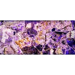 decorative element VARDAFLEX WALLPAPER - NATURE STONE CORAL WHITE/GREY/BROWN/LIGHT BLUE square, mechanical