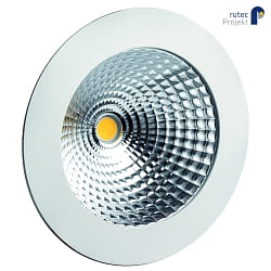 LED Einbaustrahler NINQITA COB, IP40, rund, CRI80, starr, exkl. BG, wei, 700mA, 25W 3000K 46