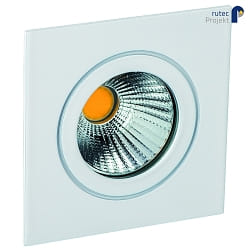 Outdoor LED Einbaustrahler CIRDAN COB, IP55, quadratisch, 350mA (exkl. BG), 8W 3000K 738lm 25 , starr, wei