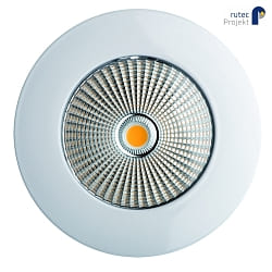 LED Einbaustrahler CALINA COB 35, 13W, 3000K, IP54, CRI90, 350mA, starr, rund, wei