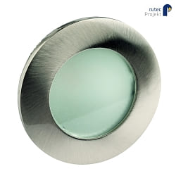 LED Einbaustrahler CALINA COB 38, 13W, 2000-3000K, IP54, CRI90, 350mA, Dim-To-Warm, starr,rund, edelstahl, gebrstet