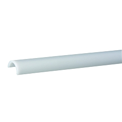 Accessoire Couverture du profil RPD21 OPAL 2M semi-circulaire, blanche 200cm