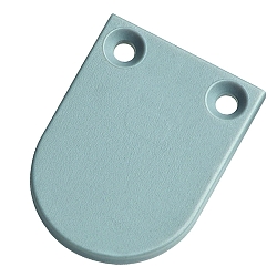 Embout UP20/11 semi-circulaire, aluminium