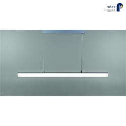 LED Pendelleuchte RINDA, IP20, 230V, Hhe fix, inkl. Baldachin, zylindrisch, schaltbar, Aluminium, 27.4W 3000K 1806lm 270
