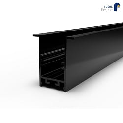 collar profile TKP25/42 / 2M set back, low, black