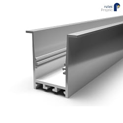 collar profile TKP35/51 / 2M set back, low, anodised aluminium