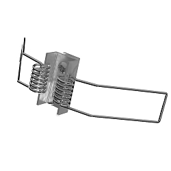 Support de montage TKP25/42 / TKP35/51, argent