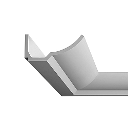 Mousse de support PU VOUTE 7.4X17.3 / 2M rond, blanche