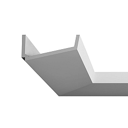 Mousse de support PU VOUTE 7.6X17.1 / 2M angulaire, blanche