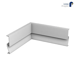 Connettore d'angolo SOCKET PROFILE PFG401 Angolo interno, argento