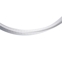 mounting profile VARDAFLEX PLATIN Q - SILICONE ANOLE BLACK- 1M flexible, white