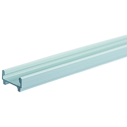U profile FLAT 23/12 - 2M flat, anodised aluminium