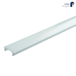 Profil-Abdeckung fr PFH405/8 / PFH415/8 / PFH425 / PFH435 / PFH455, Polycarbonat (PC), 200cm, leicht gewlbt, matt