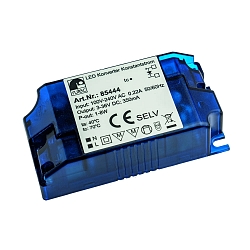 LED driver 350MA / 3-36V DC/ 1-8W current constant, switchable, blue