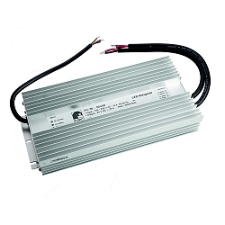 LED driver 600W ACTIVE PFC voltage constant, switchable, aluminium