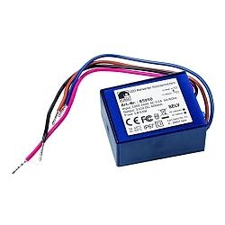 LED driver 600MA / 1.8W-6.6W / ACTIVE PFC current constant, switchable, blue