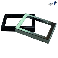 Zubehr fr LCD DMX UP-Touchpanel RUP-PHH477 - optionaler Wechsel-Rahmen, Eisen gebrstet